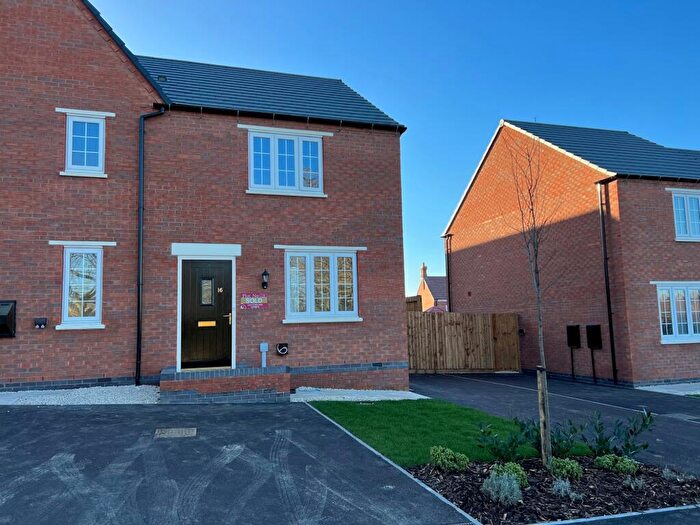 2 Bedroom Semi-Detached House For Sale In Plot, Chaffinch Road, Fleckney, Leicestershire, Fleckney, Leicestershire, LE8
