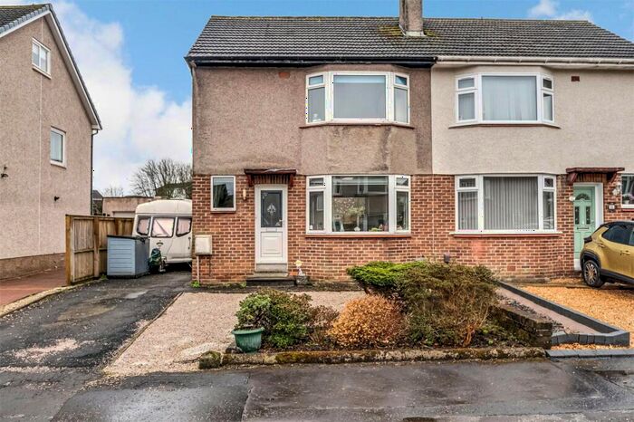 2 Bedroom Semi-Detached House For Sale In Andrew Avenue, Lenzie, Kirkintilloch, Glasgow, G66