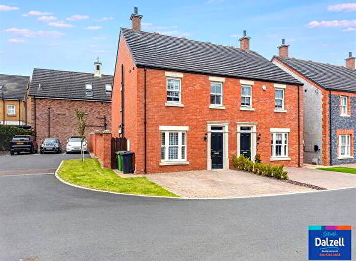 3 Bedroom Semi-detached Villas For Sale In Ballantine Square, Lisburn, BT27