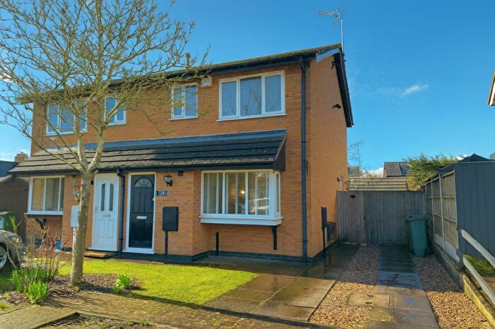 3 Bedroom Semi Detached House For Sale In George Hill Close, Stoney Stanton, LE9