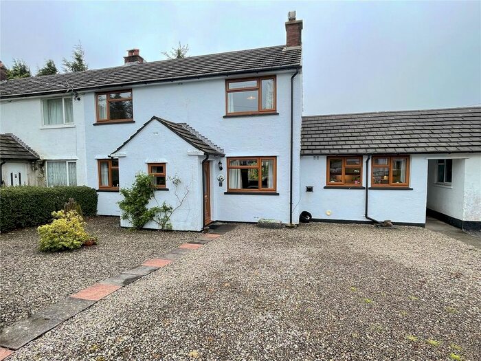3 Bedroom Semi-Detached House For Sale In Ffordd Y Coedwyr, Llwyn Y Gog, Staylittle, Llanbrynmair, SY19