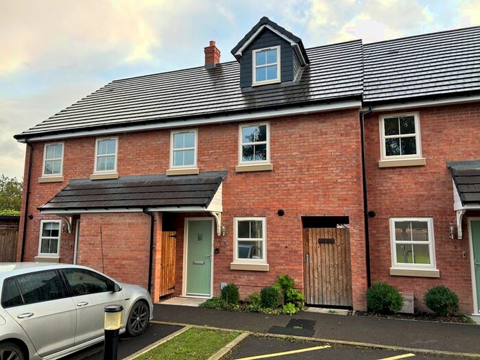 3 Bedroom Terraced House To Rent In Talbot Mews, The Wharf, Market Drayton, TF9