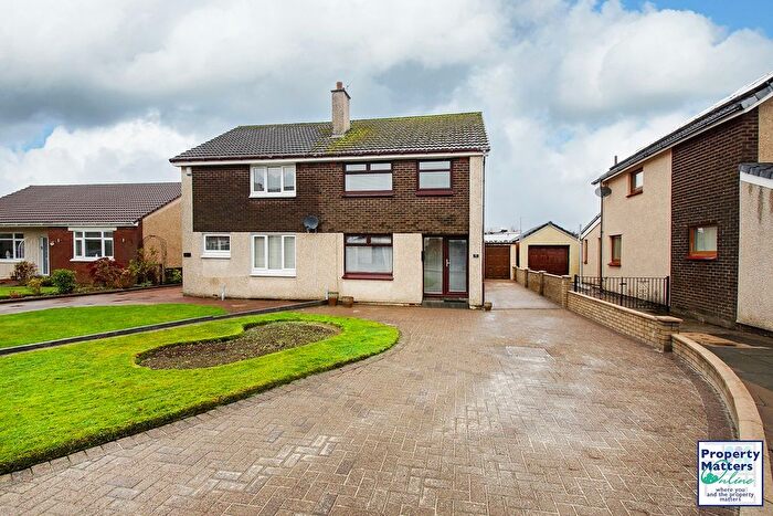 3 Bedroom Semi Detached House For Sale In Dunlop Crescent, Dreghorn, KA11