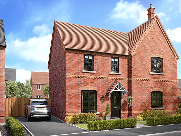3 Bedroom Semi Detached House For Sale In "The Blyth" At Cricket Lane, Lichfield, WS14