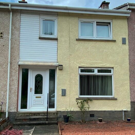 3 Bedroom Terraced House To Rent In Sutherland Drive, Kilmarnock, Ayrshire, KA3