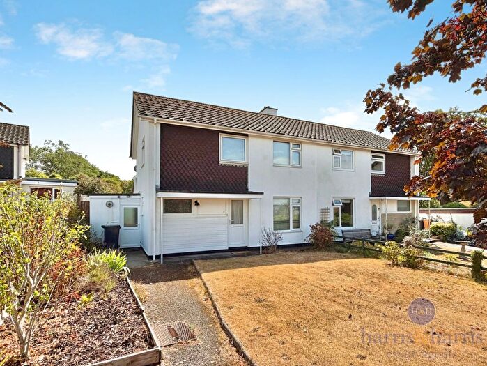 3 Bedroom Semi Detached House For Sale In Lyme Close, Axminster, EX13