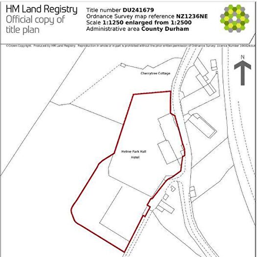 Land For Sale In Helme Hall Hotel, Bishop Auckland, County Durham, DL13