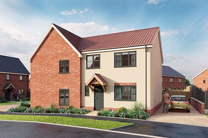 3 Bedroom Semi-Detached House For Sale In Plot (The Tasburgh), Manor Green, Norwich, NR14