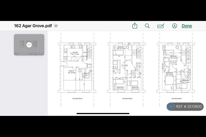 6 Bedroom Flat To Rent In Agar Grove, London, NW1