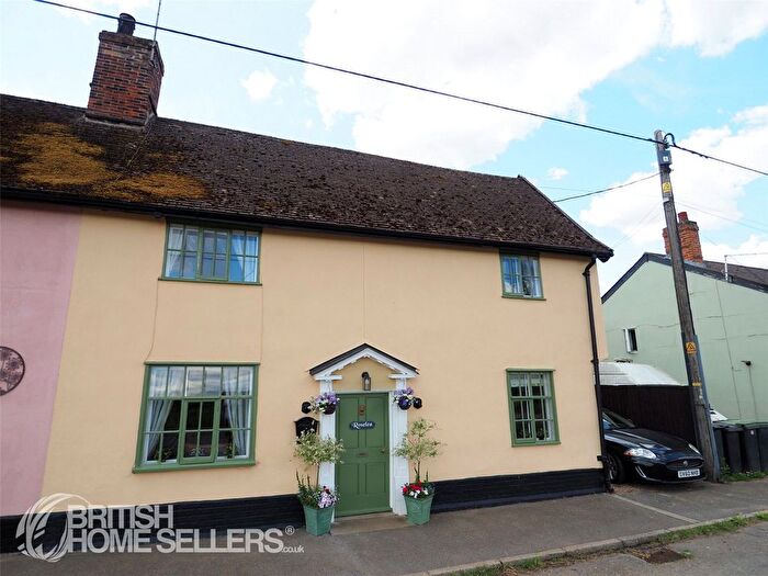 2 Bedroom Semi-Detached House For Sale In Lower Street, Baylham, Ipswich, Suffolk, IP6
