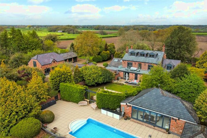 7 Bedroom Equestrian Facility For Sale In Knutsford Road, Great Budworth, Cheshire, CW9
