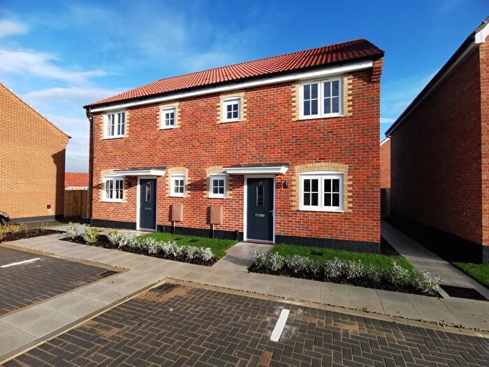 2 Bedroom Semi-Detached House For Sale In Chediston Place, Halesworth, IP19
