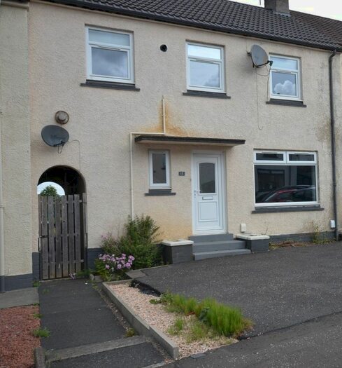 3 Bedroom Terraced House To Rent In Annan Road, Kilmarnock, Ayrshire, KA1
