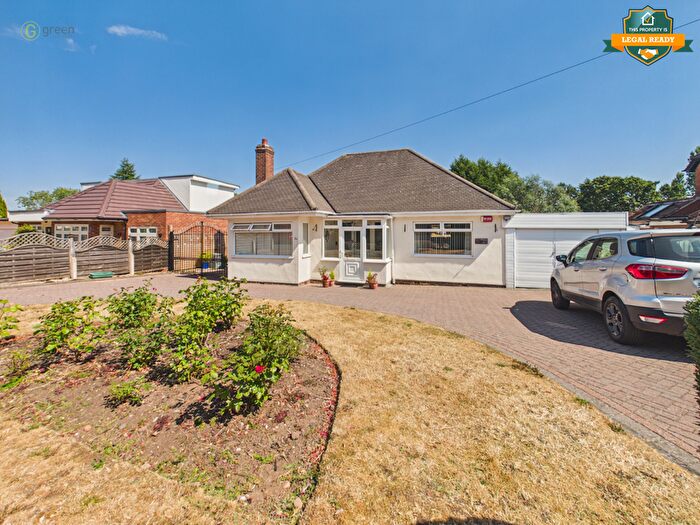 2 Bedroom Detached Bungalow For Sale In Berwood Road, Sutton Coldfield, B72