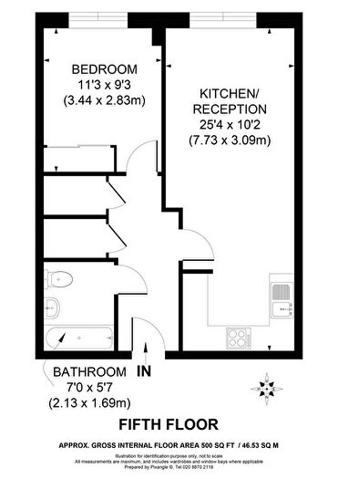 1 Bedroom Flat To Rent In Putney Hill, Putney, London, SW15