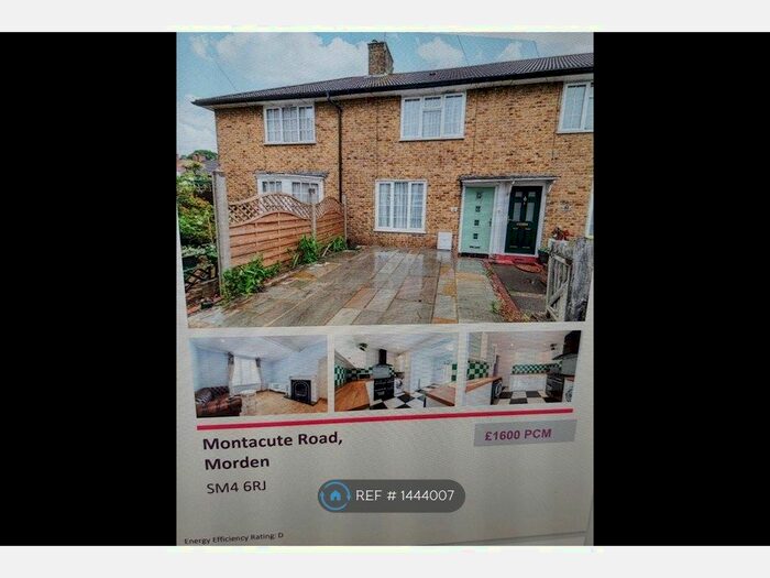 2 Bedroom Terraced House To Rent In Montacute Road, Morden, SM4