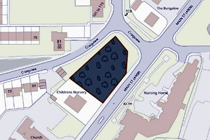 Land For Sale In Plot At Main Street, Sauchie, Alloa, Clackmannansire, FK10