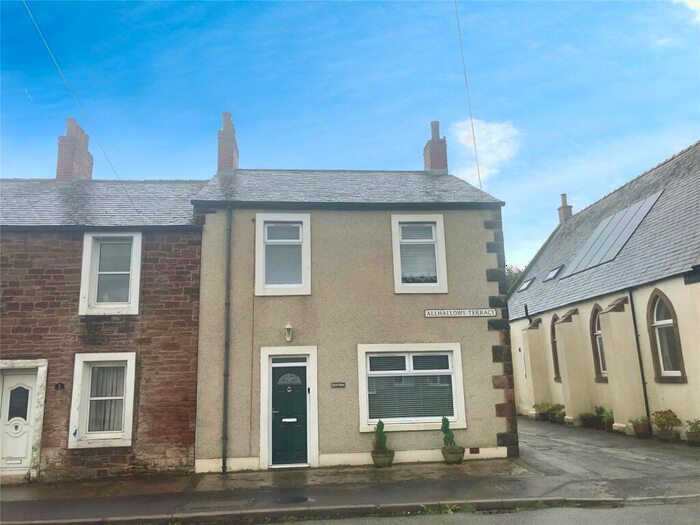 3 Bedroom End Of Terrace House For Sale In Allhallows Terrace, Fletchertown, Wigton, Cumbria, CA7