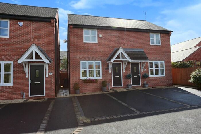 2 Bedroom Semi-Detached House For Sale In Belfry Place, Shepshed, Loughborough, LE12