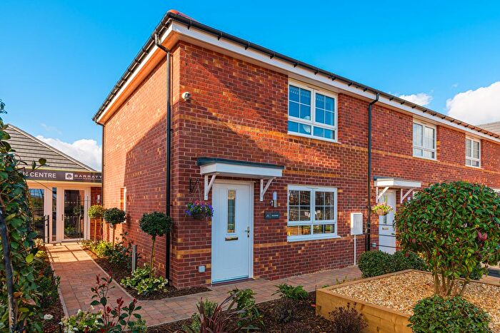 2 Bedroom End Of Terrace House For Sale In "Linstead" At Curborough, Lichfield, WS13