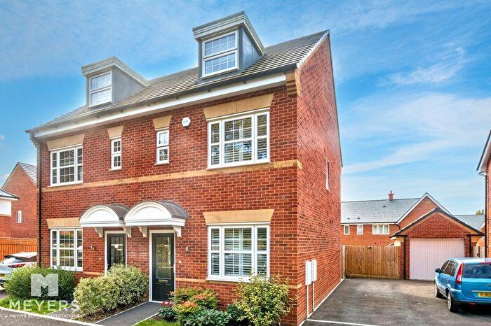 3 Bedroom Semi-Detached House For Sale In Thresher Way, Wimborne, BH21