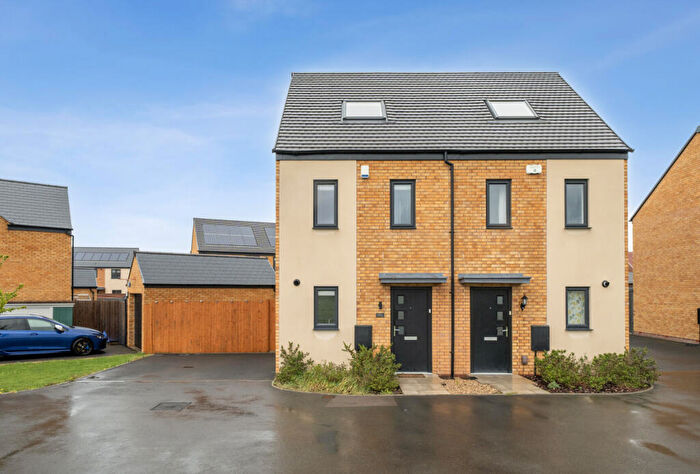 3 Bedroom Semi Detached House For Sale In Citrine Place, Bishops Cleeve, Cheltenham, Gloucestershire, GL52