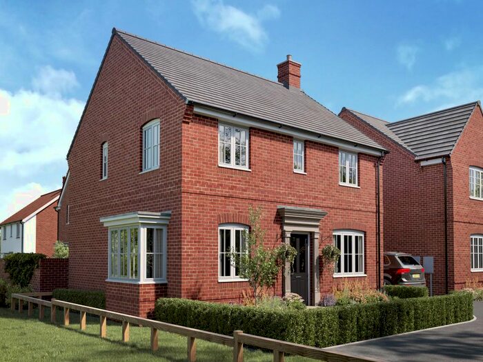 4 Bedroom Detached House For Sale In "The Whiteleaf Bay" At Jervis Close, Eye, Suffolk, IP23