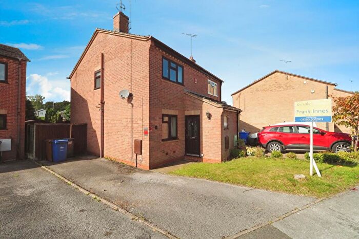 2 Bedroom Semi-Detached House For Sale In Portway Drive, Tutbury, Burton-on-Trent, Staffordshire, DE13