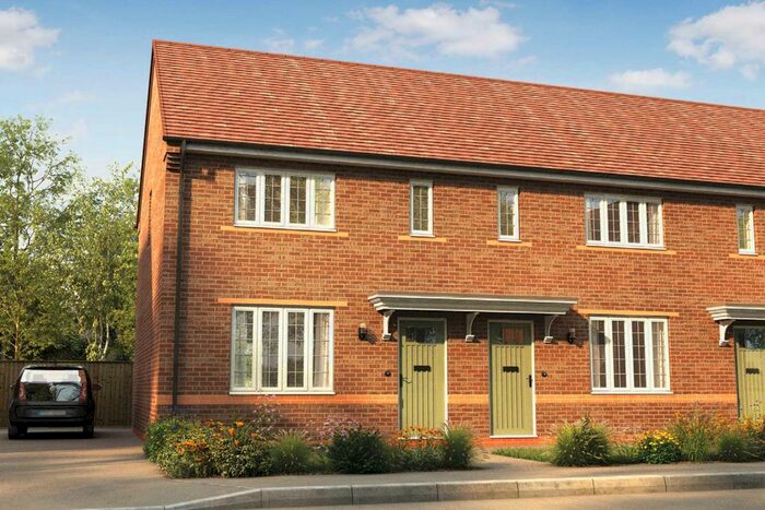 2 Bedroom Terraced House For Sale In "The Dekker" At Off Celandine Road, Tewkesbury, GL20