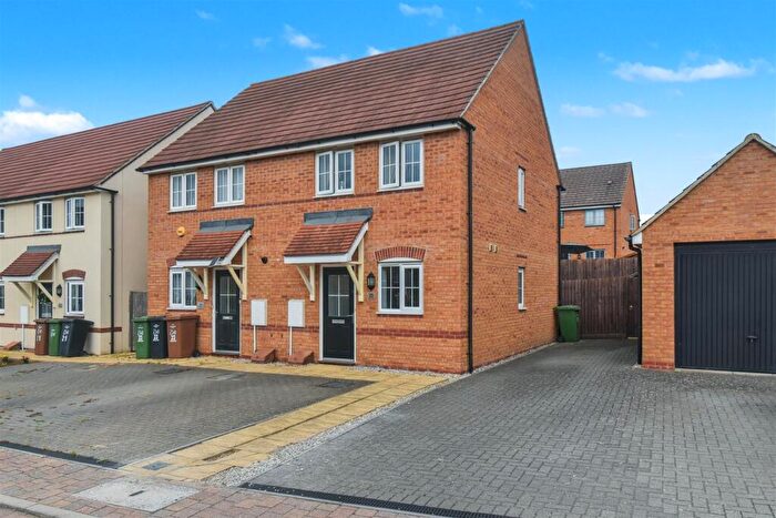 2 Bedroom Semi-Detached House For Sale In Michaels Drive, Priors Hall Park, NN17