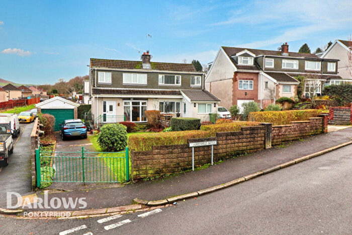 3 Bedroom Semi-Detached House For Sale In Greenfield Avenue, Pontypridd, CF37
