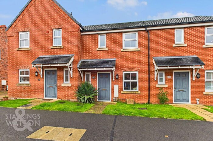 2 Bedroom Terraced House For Sale In Penrice Road, Little Plumstead, Norwich, NR13
