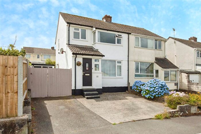 3 Bedroom Semi Detached House For Sale In Margaret Crescent, Bodmin, Cornwall, PL31