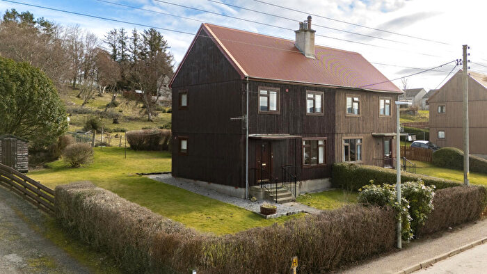 3 Bedroom Semi Detached House For Sale In Tulloch Road, Ardgay, Sutherland, IV24