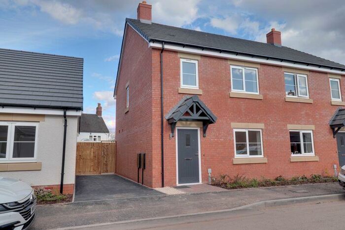 3 Bedroom Semi-Detached House For Sale In Bridge Croft, Wheaton Aston, Staffordshire, ST19