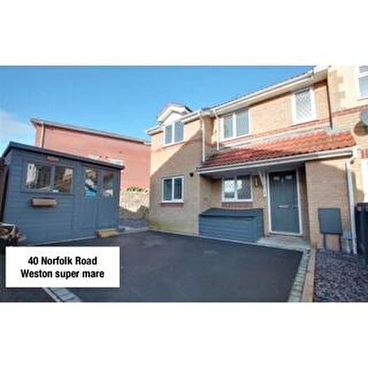 3 Bedroom Semi-Detached House For Sale In Norfolk Road, Weston-super-mare, BS23