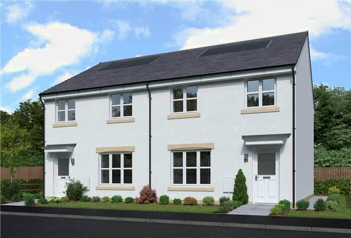 3 Bedroom Semi Detached House For Sale In "Fulton Semi" At Whitecraig Road, Whitecraig, Musselburgh, EH21