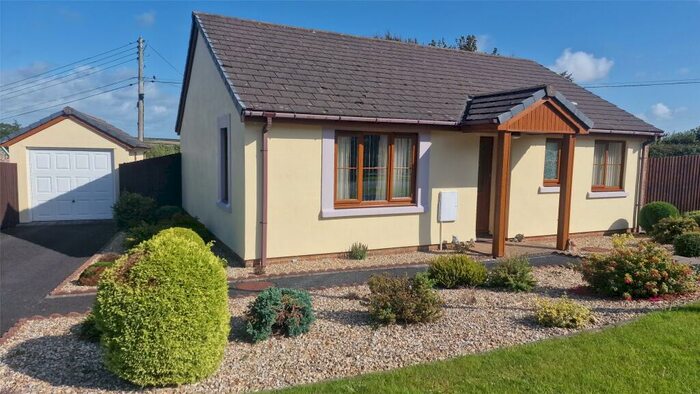 2 Bedroom Detached Bungalow For Sale In Southcott Meadows, Jacobstow, Bude, Cornwall, EX23