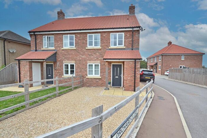 2 Bedroom Semi Detached House For Sale In Orchard Close, Tilney St Lawrence, King's Lynn, PE34