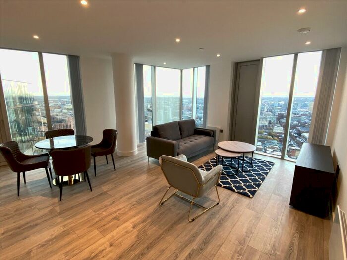 3 Bedroom Apartment To Rent In Blade Tower, Silvercroft Street, Manchester, M15