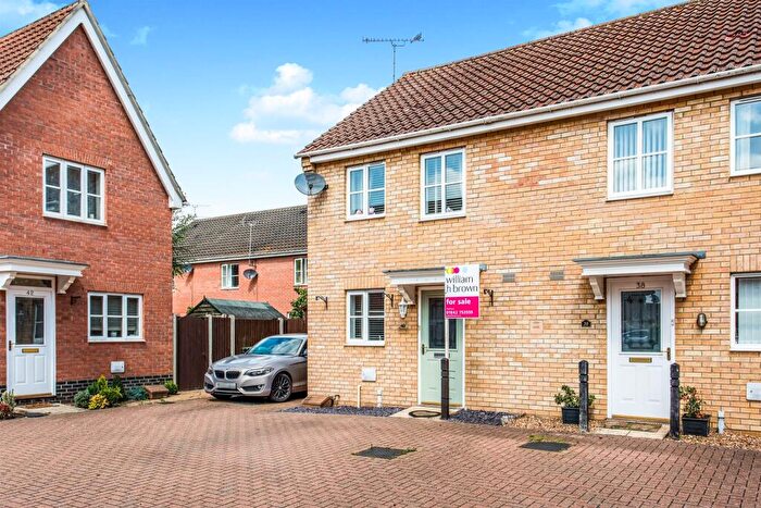 2 Bedroom Semi-Detached House For Sale In Charlock Road, Thetford, IP24