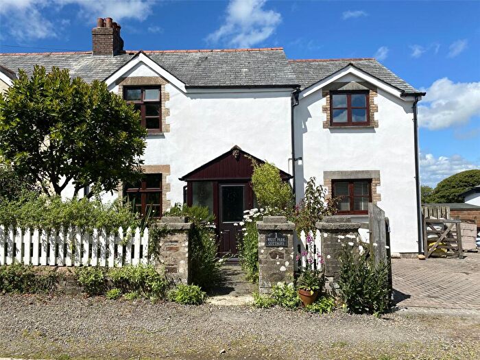 4 Bedroom Semi-Detached House For Sale In West Park Cottages, Badgall, Launceston, Cornwall, PL15