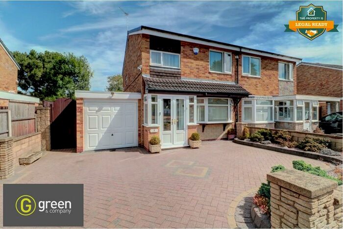 3 Bedroom Semi-Detached House For Sale In Whitebeam Road, Chelmsley Wood, B37