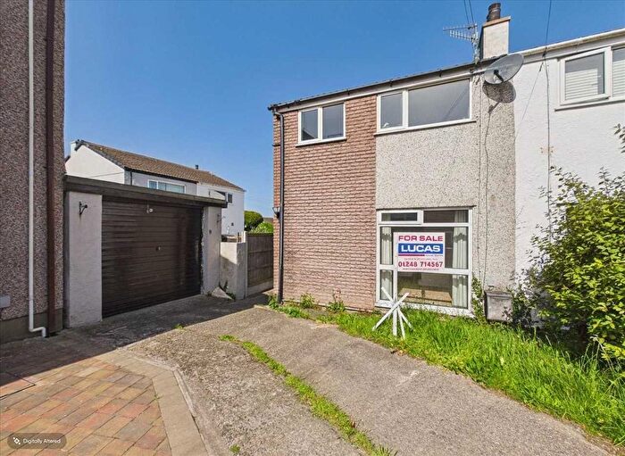 3 Bedroom Semi-Detached House For Sale In Lon Y Gamfa, Menai Bridge, LL59
