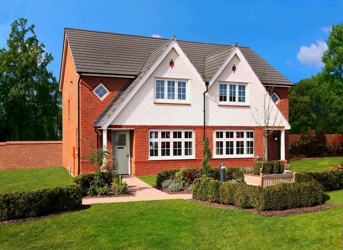 3 Bedroom Semi Detached House For Sale In "Letchworth" At Churchway, Haddenham, Aylesbury, HP17