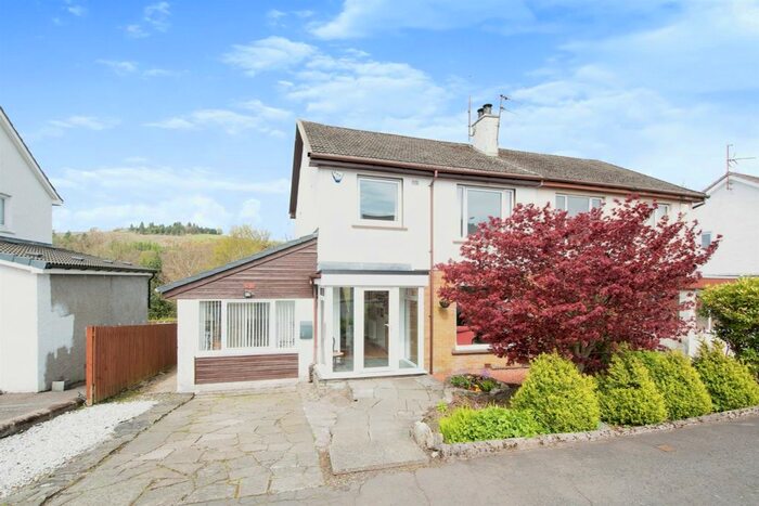 3 Bedroom Semi-Detached House For Sale In Libo Avenue, Uplawmoor, Glasgow, G78