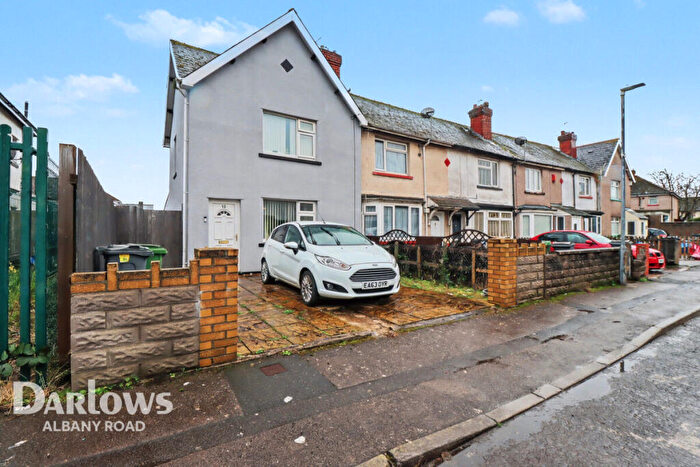 2 Bedroom End Of Terrace House For Sale In Meredith Road, Cardiff, CF24
