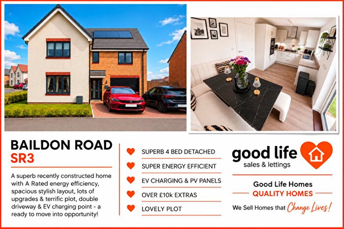 4 Bedroom Detached House For Sale In Baildon Road, Burdon Fields, Sunderland, SR3
