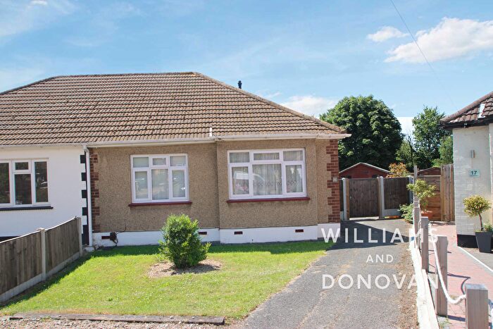 2 Bedroom Semi-Detached Bungalow To Rent In Downesway, Benfleet, Essex, SS7