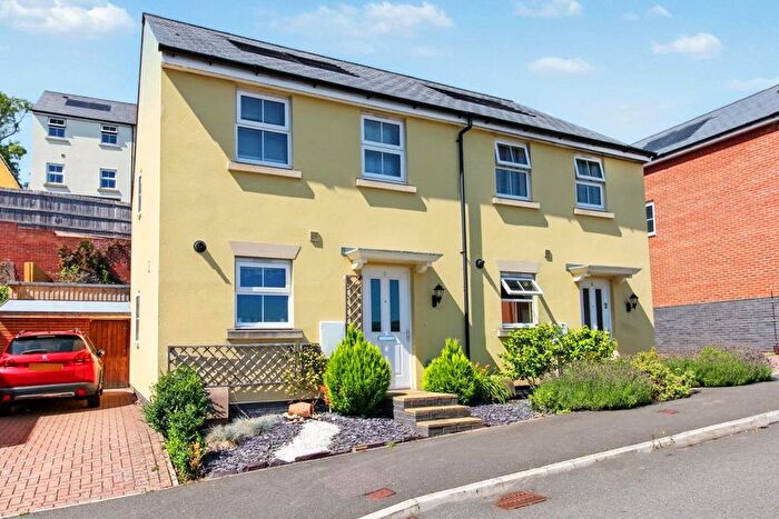 2 Bedroom Semi Detached House For Sale In Sampson Close, Sidmouth, Devon, EX10